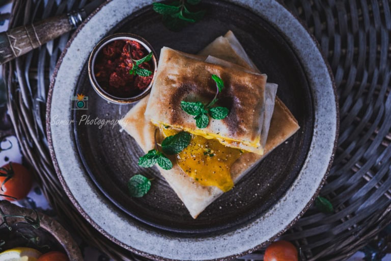 Brick tunisienne à l’oeuf