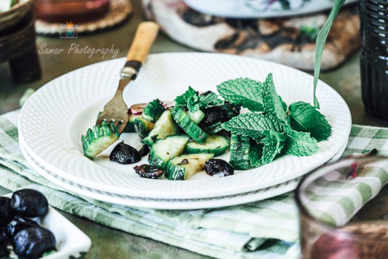 Salade de concombre façon Jamie Oliver
