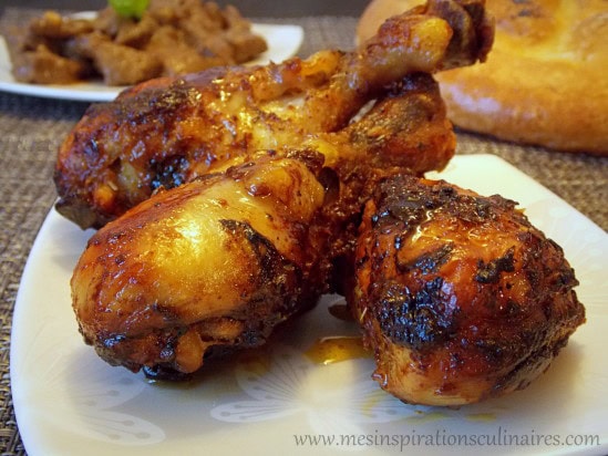 Pilons de poulet au four (délicieuse marinade)