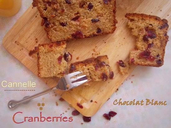 Cake aux cranberries