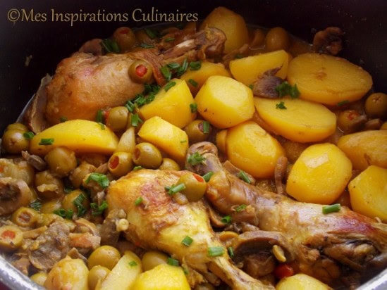 Poulet aux olives : une recette facile et savoureuse