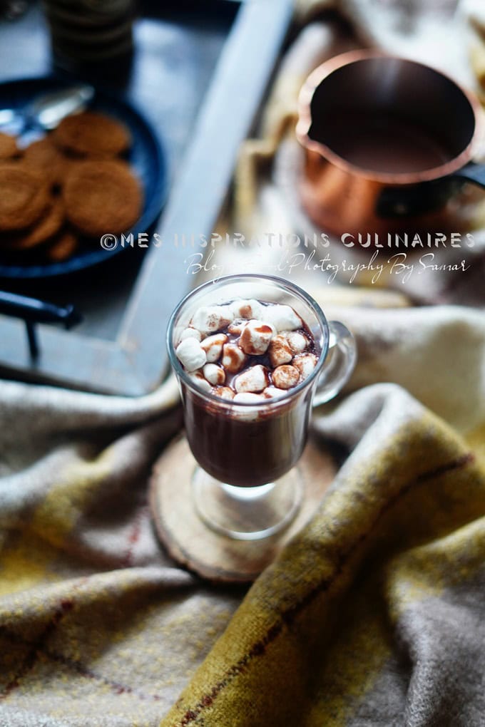 chocolat chaud maison au lait concentre sucre