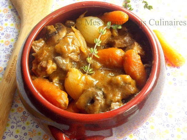 Boeuf bourguignon sans alcool