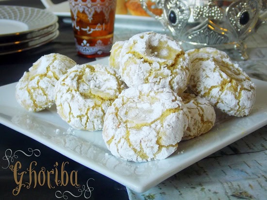 Ghoriba aux amandes et pistache