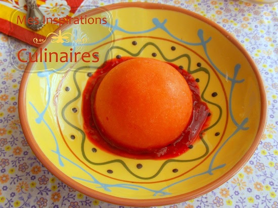 Sorbet a la mangue, framboise sans sorbetiere