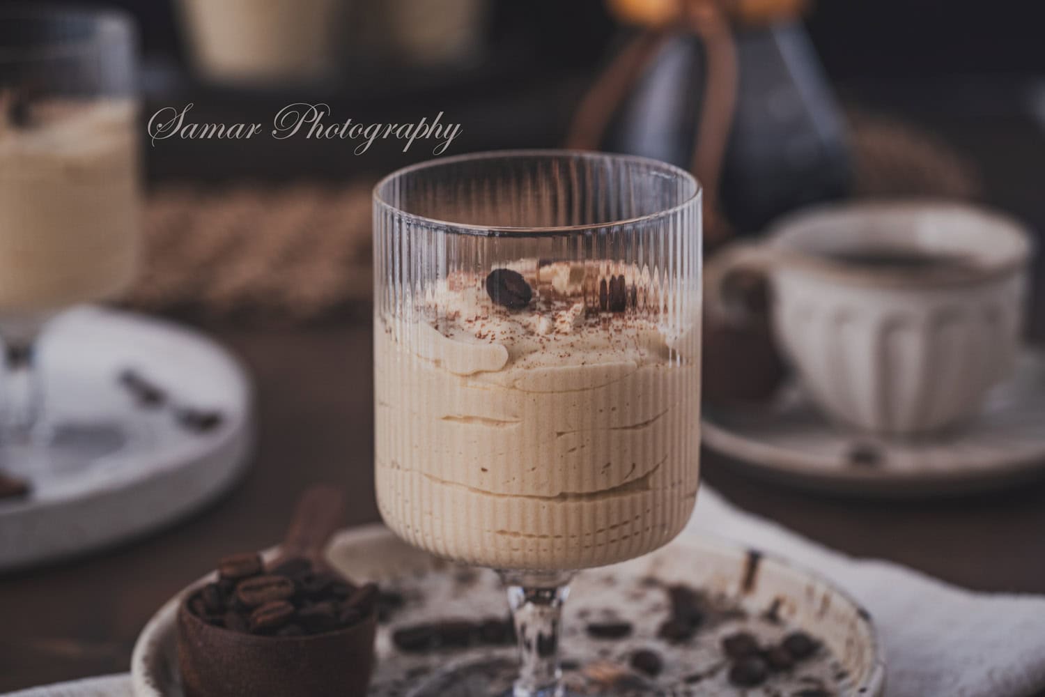 Mousse au café et au mascarpone