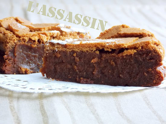 Gâteau au chocolat caramel beurre salé, la cuisine de Bernard