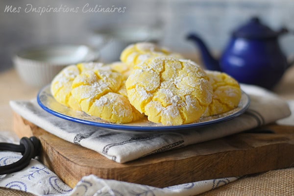 Biscuits craquelés au citron (Lemon Crinkle)