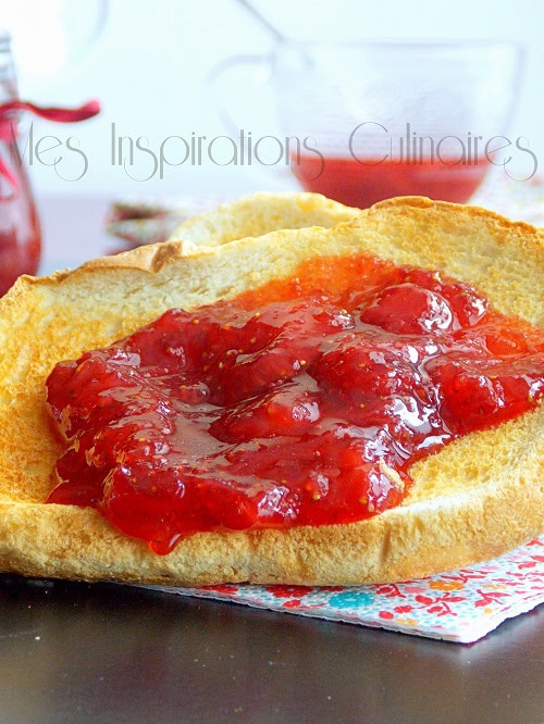 confiture de fraises maison