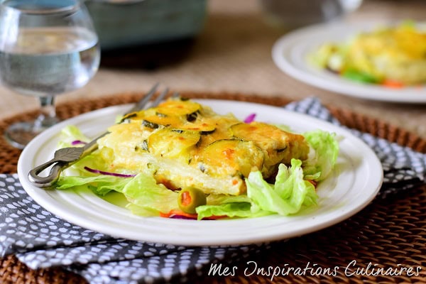 Gratin de courgettes, recette facile et rapide