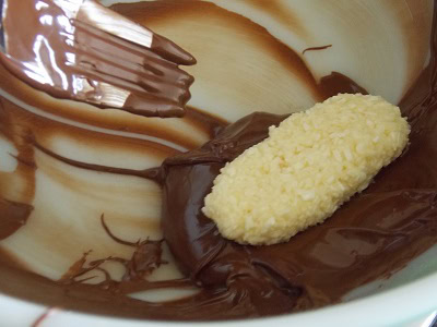 rouler dans le chocolat