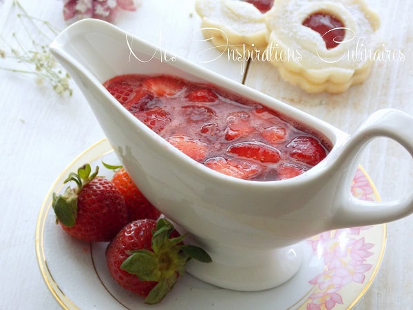 Coulis de Fraise maison, recette facile