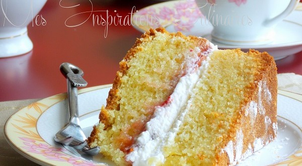 Recette Victoria Sponge Cake Le Blog Cuisine De Samar
