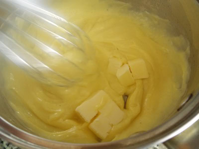 ajouter le beurre