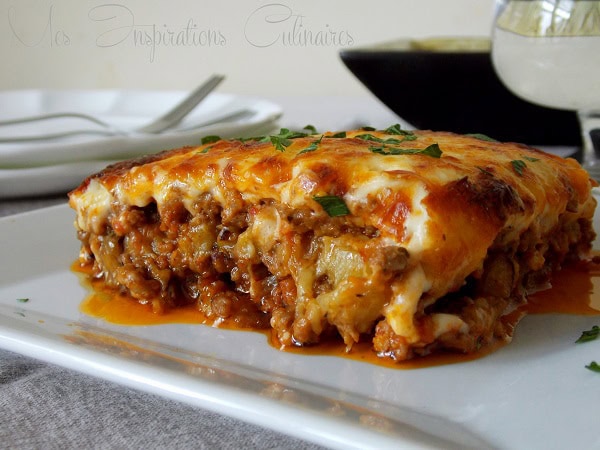 recette Moussaka facile