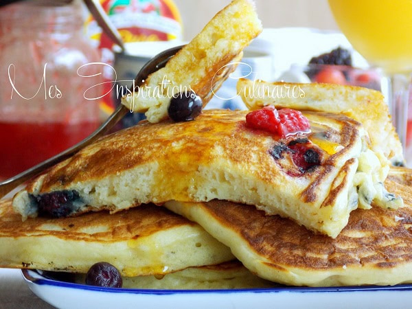 pancakes au yaourt moelleux