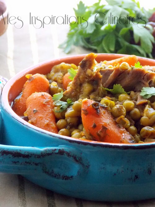 Tajine D Agneau Aux Petits Pois Le Blog Cuisine De Samar