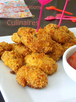 Chicken nuggets au four {cuisine saine}