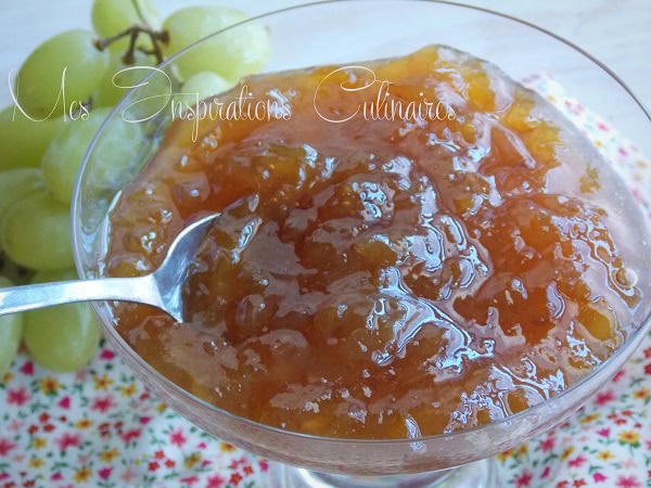 Confiture de raisin blanc