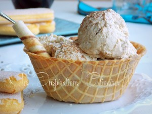 Glace Tiramisu Maison - Sans Sorbetière et Sans Oeufs