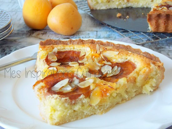 Tarte aux abricots {Bakewell}