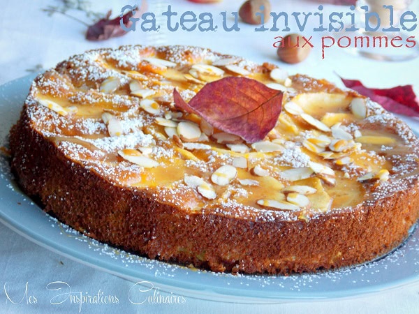 Gateau Invisible Aux Pommes Le Blog Cuisine De Samar