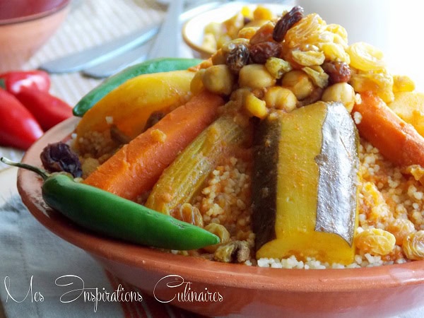 recette couscous tunisien poulet merguez