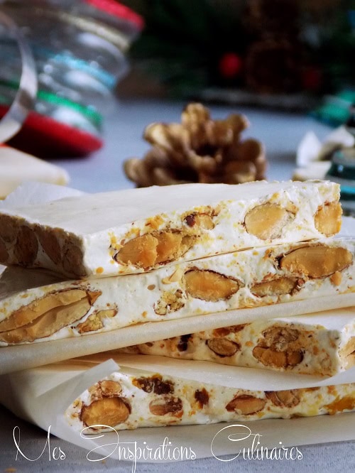 Nougat blanc au miel Nougat blanc au miel