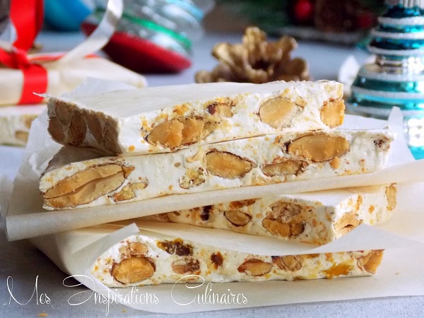 Nougat blanc au miel Nougat blanc au miel