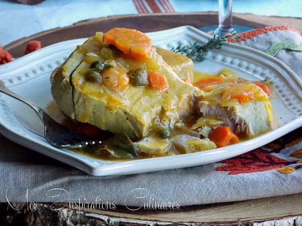 Steak de Thon en sauce et câpres