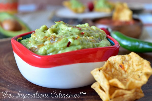 Recette du Guacamole maison, cuisine mexicaine