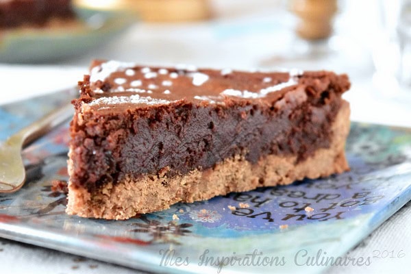 Tarte mousse au chocolat de Christophe Felder