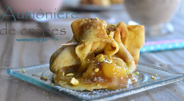 Aumoniere De Crepes Aux Pommes Et Caramel Beurre Sale Le Blog Cuisine De Samar