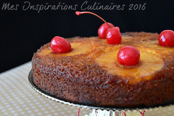 Gâteau renversé à l’ananas : recette facile