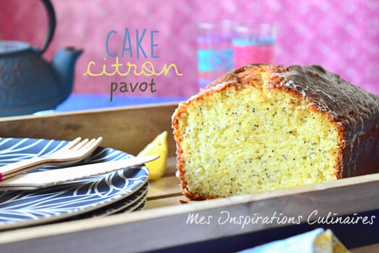 Cake au citron, graines de pavot et babeurre – Moelleux et parfumé