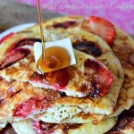 pancakes aux fraises moelleux 