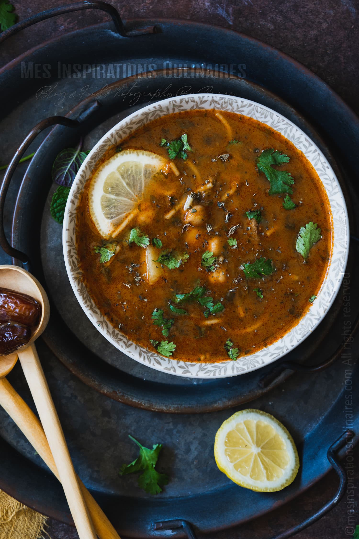 Chorba Hamra recette algérienne