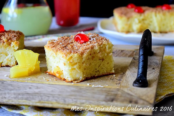 Gâteau à l’ananas, recette facile