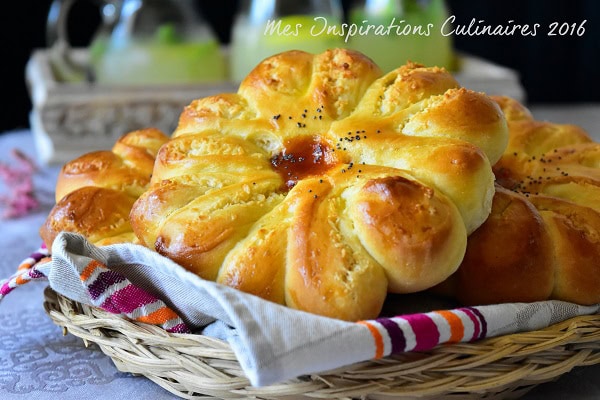 Pain brioché à la noix de coco pour le ramadan 2018