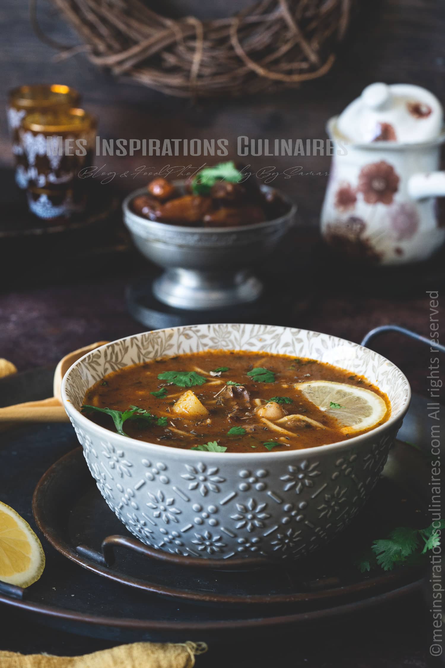 Chorba algéroise hamra (sauce rouge)