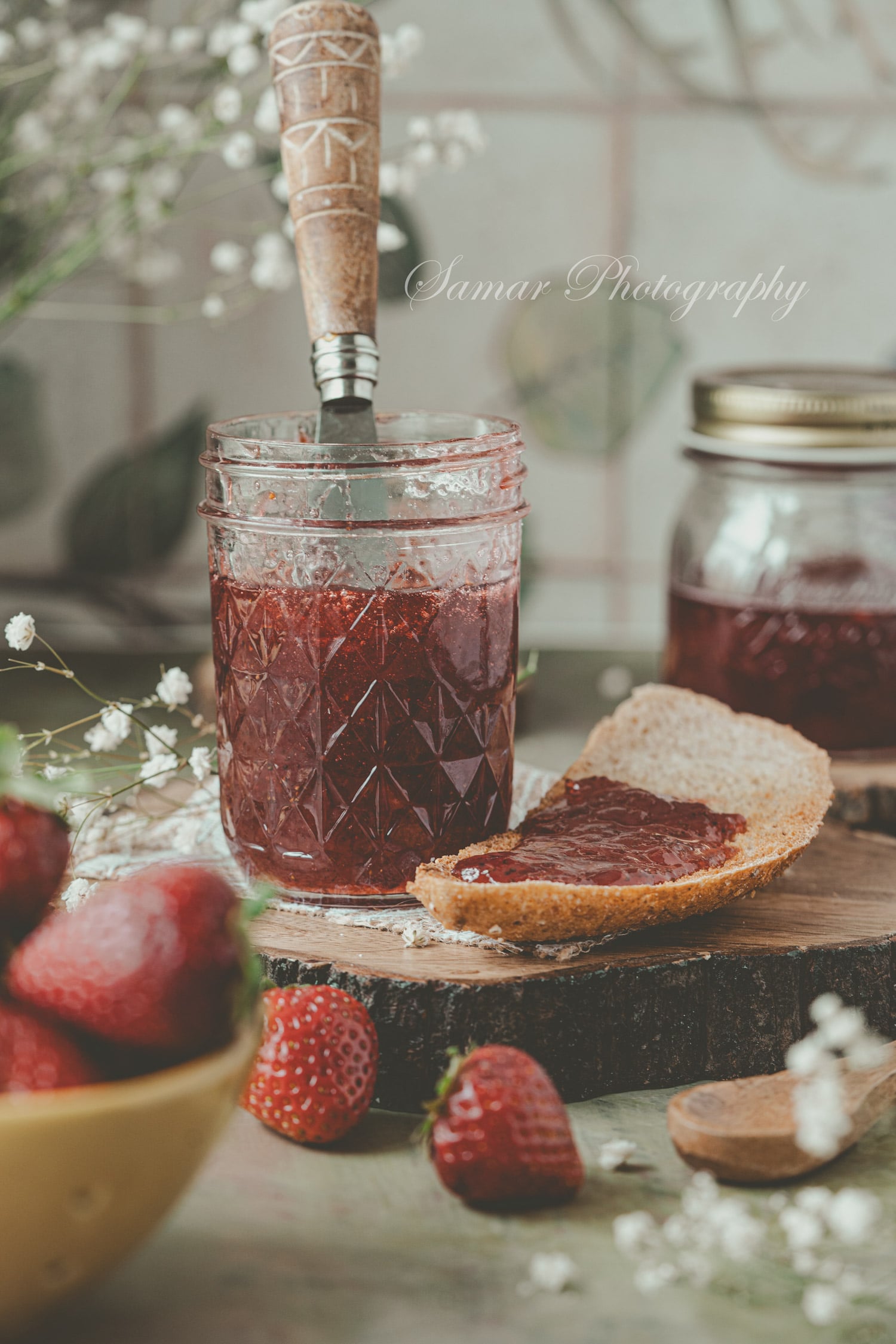 confiture de fraise express au micro-ondes