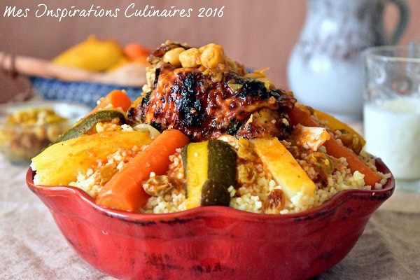 Couscous au poulet & aux légumes