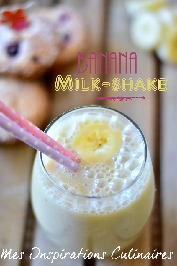 Recette Milk-Shake banane