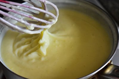 Transvaser dans la casserole