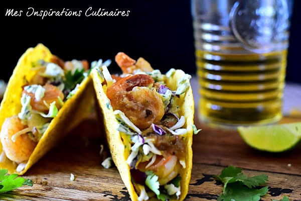 Tacos aux crevettes