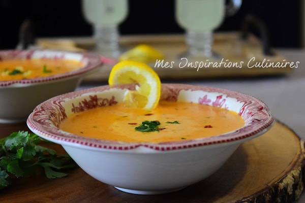 Bisque de Homard recette sans alcool