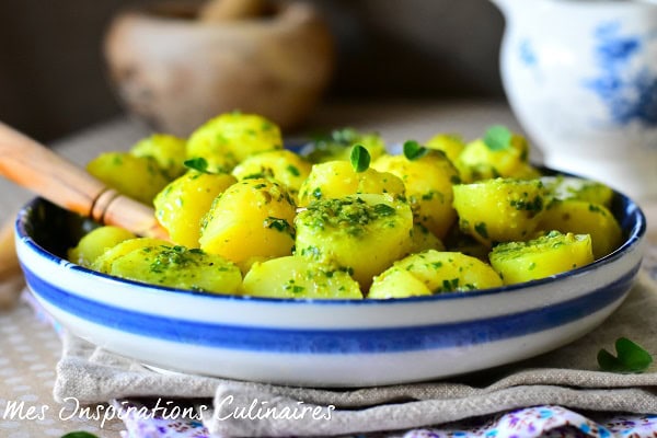 Recette salade de pomme de terre à la salsa Verde