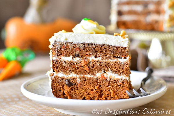 Recette Carrot cake (gâteau aux carottes)