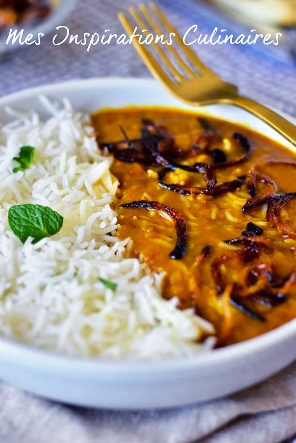 Dahl de lentilles corail (Dal Tadka)