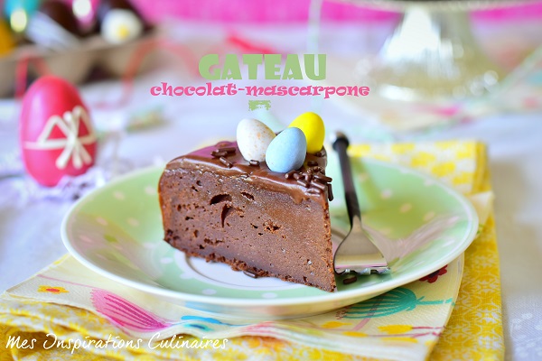 Gâteau au chocolat mascarpone de Cyril Lignac